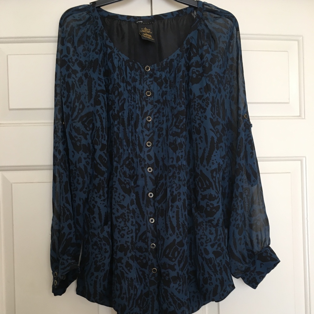 Grace Elements Blouse - Large. Euc! - image 1